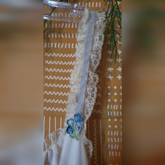 Rare 1950s Harvey Woods Nylon nightgown 2 pcs set - Picture 10 of 15